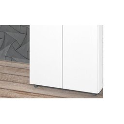 Multiuso específico para Lavanderia com 02 portas cor Branco PASSE BEM - 6
