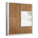 Ver imagem 2 de Guarda-roupa Casal 2 Portas 4 Gavetas 100% MDF London Prime Yescasa