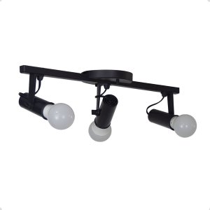 Spot Trilho 3 Lâmpadas Soft Direcionavel E-27 110v/220v