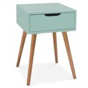 Ver imagem 3 de Mesa de Cabeceira Retrô Pés Palito Memphis 