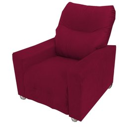 Poltrona do Papai e Mamae Reclinável Classic Moderna Vermelho - 2