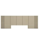 Ver imagem 1 de Cabeceira Cama Queen Ripada 3,50m Tn 100% Mdf Casa Lar Cor:titânio