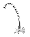 Ver imagem 2 de Torneira Cozinha Parede Bica Móvel ABS Cromado 1068 C-31:Prateado