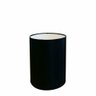 Cúpula Abajur e Luminária em Tecido Cilíndrica Vivare Cp-7002 Ø13x30cm - Bocal Nacional - Preto - 1
