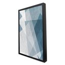 Ver imagem 2 de Quadro Decorativo Caixa Elementos Geométricos Ii Tacolado Moldura Caixa 3cm Preta com Vidro 60 X 90c