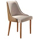 Ver imagem 5 de Conjunto com 2 Cadeiras Esmeralda MDF em Linho e Courino Mobillare