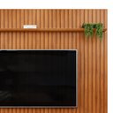 Ver imagem 3 de Bancada Cher e Painel Trento para Tv até 65 Polegadas 250x240cm Off White Freijó- Mabe Magazine