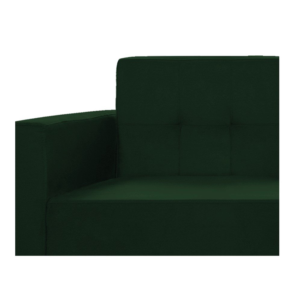 Sofá 2 Lugares Denver Suede Verde - AM Decor - 7