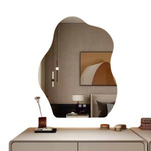 Espelho Banheiro Led Touch Organico 80x60 Cm Amarelo