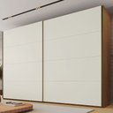 Ver imagem 3 de Guarda Roupa Samara 2 Portas Flutuantes 100 MDF - Móveis Europa