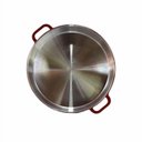 Ver imagem 4 de Paejeirade Aluminio Fundido 30cm - Vermelha Pigmentada