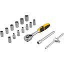 Ver imagem 4 de Soquetes Sextavados C/encaixe 1/4" C/ Catraca 16pc Vonder