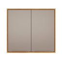 Ver imagem 1 de Armário Aéreo para Cozinha 2 Portas 80cm Plena Amarelo/Cinamon/Nude Prime Tx