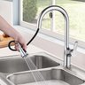 Torneira de Cozinha Goumert Extensivel Luxo Pia Bancada Monocomando 3 Jatos Agua Quente Fria 360 Gra - 6