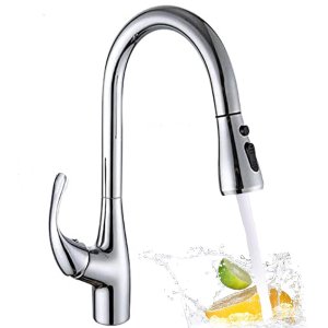 Torneira de Cozinha Goumert Extensivel Luxo Pia Bancada Monocomando 3 Jatos Agua Quente Fria 360 Gra