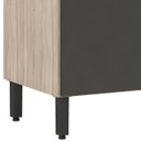 Ver mais imagens de Balcao 2 Portas 80cm 93221 Avena Grafito Demobile