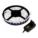 Ver imagem 1 de Kit Fita Super Led Branco Frio 5 Metros + Fonte 12V