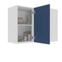 Ver imagem 4 de Armário de Canto Aéreo Pérola Yescasa Branco/Azul