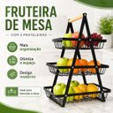 Ver imagem 3 de Fruteira de Mesa c/3 Prateleiras
