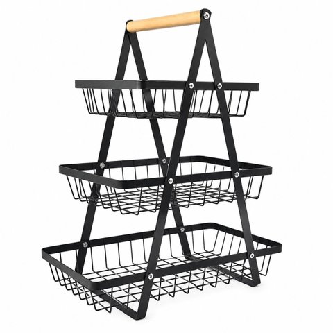 Fruteira de Mesa c/3 Prateleiras