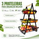Ver mais imagens de Fruteira de Mesa c/3 Prateleiras