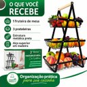 Ver imagem 5 de Fruteira de Mesa c/3 Prateleiras