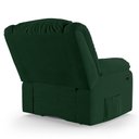 Ver imagem 4 de Poltrona do Papai Reclinável Melim Elétrica Led Massagem Veludo Verde Fh1