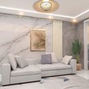 Ver imagem 2 de Placa Painel Ripado Nobre 50cm x 250cm Gelius Off White