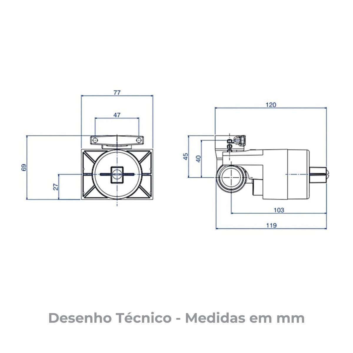 Base Monocomando Chuveiro Baixa/alta Pressão 4493.000 Deca - 3