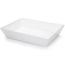 Ver imagem 6 de Kit 6 Travessas Brancas 4L Melamina Profissional Haus Concept Restaurante Buffet