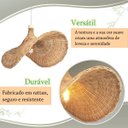 Ver imagem 4 de Pendente em Fibra Natural Rattan Chapeu Boho Sala E27 Nat80