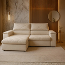 Ver imagem 1 de Sofá Retrátil Reclinável Mônaco 2,10 Metros Bouclê