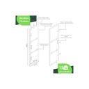 Ver imagem 4 de Prateleira Estilo Industrial Teto Parede Cozinha 80cm Pm Fs