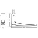 Ver imagem 4 de Fechadura Tetra Chave 800/33 Roseta Quadrada Rq1 Oxidado E-coat 40mm Stam