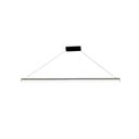 Ver imagem 1 de Pendente Led Slim 1m Preto Mesa Escritório Bancada H. Office Arevo Iluminação Line LED 2700K LUZ AMA