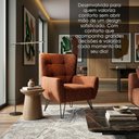 Ver imagem 4 de Poltrona Decorativa Malta Pes Ferro Linho Color Trend Tca 303 Moll