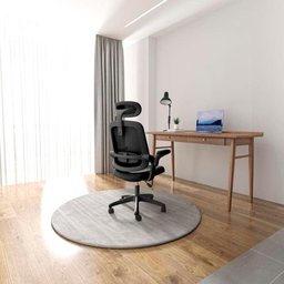 Cadeira de Escritório Ergonômica Elements Astra Preto - 6