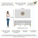 Ver imagem 4 de Rack com Painel e Suporte TV 65" Retrô Flórida Up Multimóveis V1043