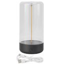 Ver imagem 1 de Luminaria Lampada Filamento Magnetica Minimalista Moderna Decorativa Mesinha Touch 3 Niveis Sala Qua