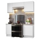 Ver imagem 3 de Armário de Cozinha Compacta 180cm Branco Glamy Madesa 12