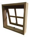 Ver imagem 1 de Janela de Madeira Itaúba Vitro Max- Ar 60x60 com Guarnição Caixa 14cm