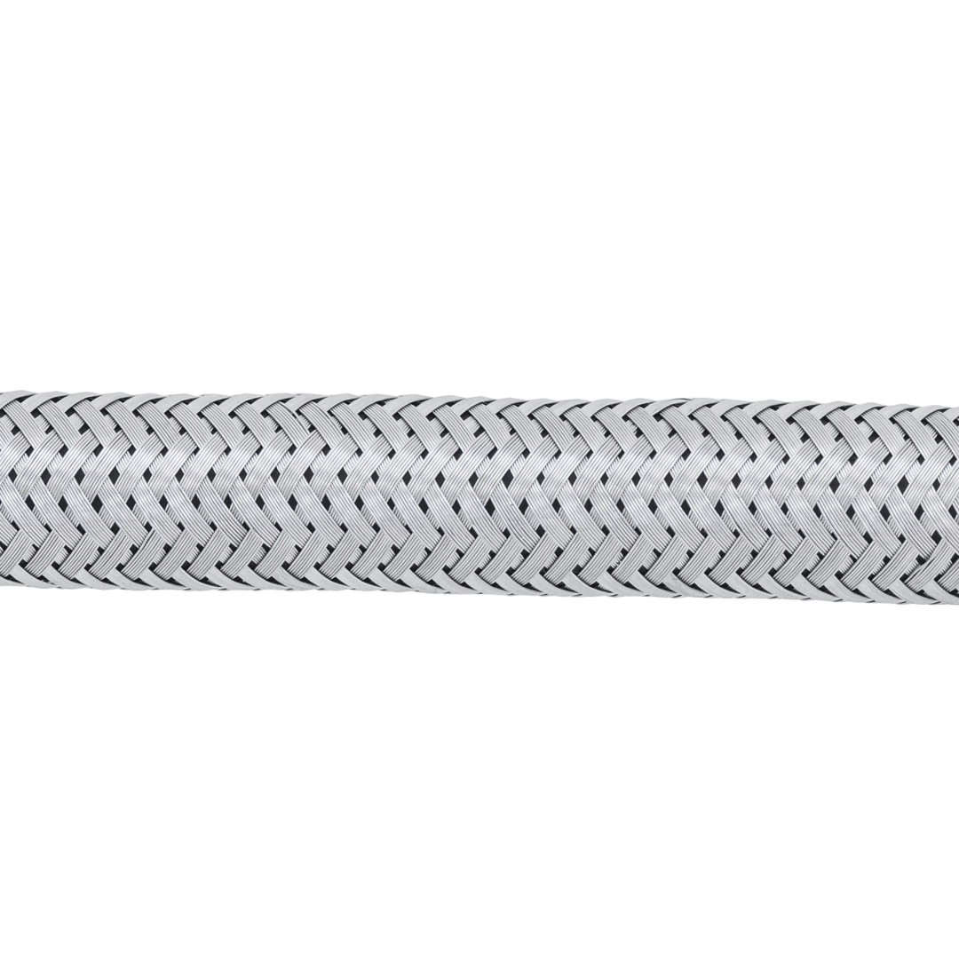 10 Engates Flexível Trançado 60 Cm e 1/2 em Aço Inox Kit - 3