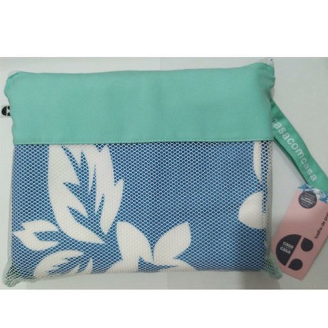 TOALHA DE PRAIA ILHA TRANQUILA 80CM X 1,50M COM 1 PECA 80CM X 1,50M, ESTAMPADA