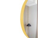 Ver imagem 2 de Espelho Decorativo Round Interno Amarelo 60 cm Redondo