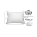 Ver imagem 2 de Kit 2 Refis Enchimento para Almofada em Fibra Siliconada 60x40 Cm