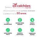 Ver imagem 5 de Colchão Solteirão BF Espuma D33 Selada 97x203x14 Anti Alérgico 