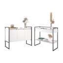 Ver imagem 1 de Kit Buffet e Aparador Industral Plis - Branco
