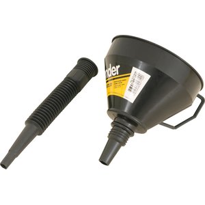 Funil Plástico 160mm Bico Flexível com Peneira - Vonder