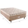 Cama Box Casal Probon Conjugada Lider Molas Ensacadas 138x188x44 - 2