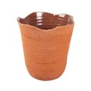 Ver imagem 1 de Vaso Organico Decorativo em Ceramica Terracota 23x21cm